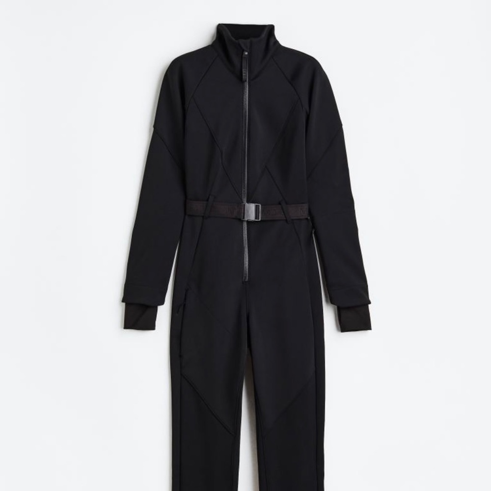 NWT H&M Move Water repellent Ski Suit in StormMove™ Black XS